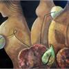 PiATTO SOLIDALE D'ARTISTA 2013 - Isa Locatelli “Dominante” - Antico Albergo Limito - Chef Giuseppe Bianchi 