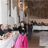 Cena d'Arte natalizia 'Fai da Te'_Performance di Clara Bartolini