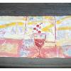 Enzo Angiuoni_Tovaglia d'artista dedicata al vino