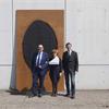 Ornella Piluso con l'Assessore alla Mobilità e all'Ambiente del Comune di Milano Marco Granelli e l'assessore alla Cultura del Comune di Milano Filippo del Corno